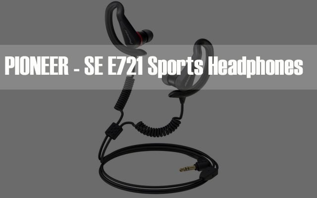 Pioneer SE-E721 Extreme Sports Headphones Unboxing