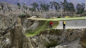 la paz highest golf course in the world